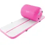 Inflatable Gymnastics Air Mat Set, 2 PCS Tumbling Mat, Tumble Track with Electric Pump, Air Roller Barrel Gymnastics Equipment, 