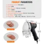 Elektrisk Shawarma kniv Turkisk Doner Kebab Meat Gyro Cutter