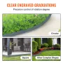 Steel Landscape Edging, 5-pack Steel Garden Edging Borders, 39" L x 5" H Strips, Hammer-in Edging Border, Bendable Metal Landsca