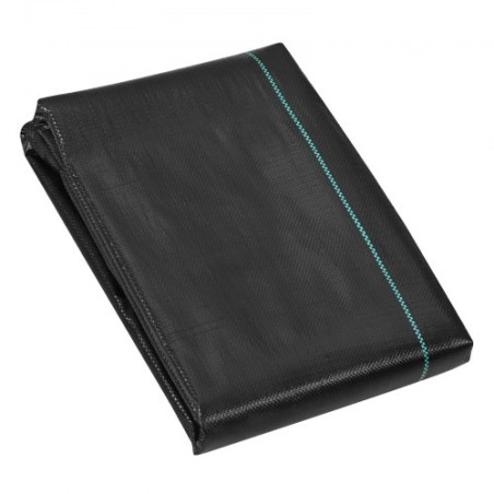 Ukrudt barriere landskab stof, 4*100ft tunge have ukrudt stof, vævet pp ukrudt kontrol stof, indkørsel stof, geotekstil