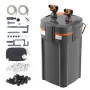100 gallon Aquarium Canister Filter 12W UV Lamp Fish Tank stille