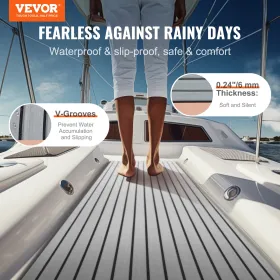Bådgulve, Eva Foam Boat Decking 94,5 "x 35,4", ikke-skridsikre