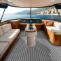 Boat Flooring, EVA Foam Boat Decking 240 x 89.9 cm, Non-Slip Self-Adhesive Flooring, 2.2 m² Marine Carpet for Boats, Yacht, Pont