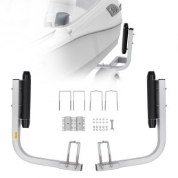 Boat Trailer Guide, 20,5â €  Justerbar designtrailerguide, 2 stk. Rustfast galvaniseret ståltrailer guide på