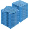 Modular Interlocking Cushion, 55 Pack 30 x 30 cm Splicing Drainage Mats, Soft PVC Interlocking Drainage Floor Tiles, Non-Slip