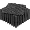 Interlocking Drainage Floor Mat 12 "X 12" PVC NUSLIP Gulvfliser 12 Pack