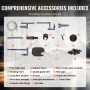120 gallon Aquarium Canister Filter 15W UV Lamp Fish Tank Quiet