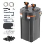 120 gallon Aquarium Canister Filter 15W UV Lamp Fish Tank Quiet