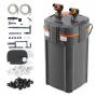 75 gallon akvarium beholder filter 11w uv lampefisk tank stille