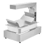 French Fry Food Warmer Electric Chip Warming Light Station Stainless Steel