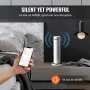 Duft luftmaskine 120 ml bluetooth kold luft diffusor 1000sq.ft