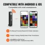 Thermal Imaging Camera for Android & IOS, 256 x 192 IR Resolution Wireless Infrared Thermal Imager with WiFi & Visual Camera, 25