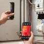 Thermal Imaging Camera for Android & IOS, 256 x 192 IR Resolution Wireless Infrared Thermal Imager with WiFi & Visual Camera, 25