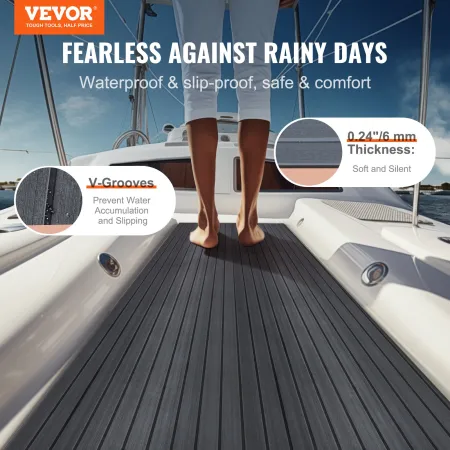 Bådgulve, Eva Foam Boat Decking 94,5 "X 23,6", skridsikre