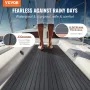 Boat Flooring, EVA Foam Boat Decking 94.5" x 23.6", Non-Slip Self-Adhesive Flooring, 15.5 sq.ft Marine Carpet for Boats, Yacht, 