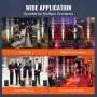 Cold Spark Machine, 4 Pack 700W Output Fireworks Controllers, 6.6-16.4ft Adjustable Height, with Advanced DMX System,LED Screen,