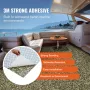 Boat Flooring, EVA Foam Boat Decking 94.5" x 23.6", Non-Slip Self-Adhesive Flooring, 31.1sq.ft 2 Rolls of Marine Carpet for Boat