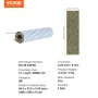 Boat Flooring, EVA Foam Boat Decking 94.5" x 23.6", Non-Slip Self-Adhesive Flooring, 31.1sq.ft 2 Rolls of Marine Carpet for Boat