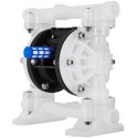 Air Double Diaphragm Pump 7GPM 100PSI Polypropylene Diaphragm Water Pump with 1/2 in Inlet & Outlet Ports Air Pump Diaphragm