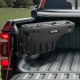 Truck Bed Storage Box, Lockable Lid, Waterproof ABS Wheel Well Tool Box 6.6 Gal/20 L with Password Padlock, Compatible with