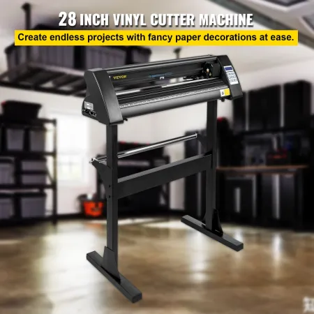 Vinylskærer 28 tommer Vinyl Cutter Machine 720mm Paper Feed