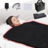 Sauna Blanket Far Infrared Heating with Therapy Stones for Detox 75x35in