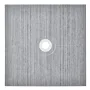 Shower Curb Kit, 1828x1828mm Shower Pan Kit with 160mm Central Drain, Lightweight EPS Shower Installation Kits with 2 Waterproof