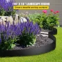 Landskabskant, 25 cm dybde, 45 m total længde, genbrugt