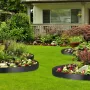 Landscape Edging, 25.4 cm Depth 45.7 m Total Length, Recycled HDPE Coiled Terrace Board, Flexible Bender Border for Landscaping,