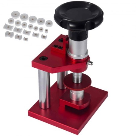 Stal Bezel Press Case Back Watch Case åbnerbevægelsesindehaver Big Gland