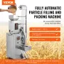 Automatic Particle Packaging Machine, 0.002-0.22lbs/1-100g, Multi-Function Pouch Powder Sachet Weighting Filling Packing Machine