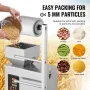 Automatic Particle Packaging Machine, 0.002-0.22lbs/1-100g, Multi-Function Pouch Powder Sachet Weighting Filling Packing Machine