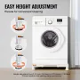 Mini Køleskab Stand Universal Laundry Pedestal, Justerbar