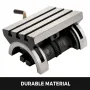 Tilting Milling Table 25.4x17.8 cm(10x7inch) Tilting Angle Milling Machine 0-80°Adjustable Swivel Angle Plate with 3 T-slots and