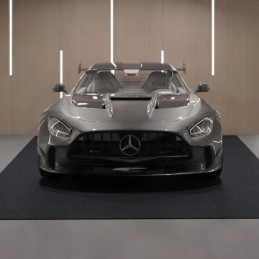 Vandtæt garagegulvmåtte til under bil, skridsikre 2 x 2,6 m kompakt størrelse tunge indeslutningsmåtte, beskytter garagegulvet