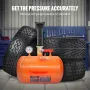 Tire Bead Seater, 5 Gal/19L Air Tire Bead Blaster with Pressure Gauge & Handle, 145 PSI Seating Tool Inflator Tank, 85-116 PSI O