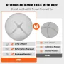 Fire Pit Spark Screen Round 36", Reinforced Heavy Duty Steel Metal Cover, Outdoor Firepit Lid, Easy-Opening Top Screen Covers Ro