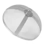 Fire Pit Spark Screen Round 27", Reinforced Heavy Duty Steel Metal Cover, Outdoor Firepit Lid, Easy-Opening Top Screen Covers Ro