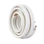 15240mm Mini Split Line Set, 6.4 & 9.5mm O.D Copper Pipes Tubing and Triple-Layer Insulation, for Mini Split Air Conditioning Re