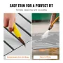 Bådgulve, Eva Foam Boat Decking 94,5 "X 45,7", ikke-skridsikre