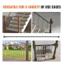 Trappe Metal Balusters, 44 '' X 1/2 "Galvaniseret stål