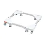 Mini Fridge Stand Universal Laundry Pedestal, Adjustable Refrigerator Stand with Smooth Casters, Washing Machine Multi-Functiona
