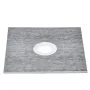 Shower Curb Kit, 914x914mm Shower Pan Kit with 160mm Central Drain, Lightweight EPS Shower Installation Kits with 2 Waterproof C