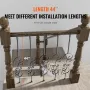 Trappetal Metal Balusters, 44 '' X 1/2 "Galvaniseret stål