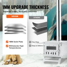 Telescoping Ladder, 10.5 FT Aluminum One-button Retraction Collapsible Extension Ladder, 375 LBS Capacity w/ Non-slip Feet,