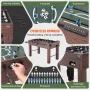 Foosball -bord, 55 tommer standardstørrelse Foosball -bord