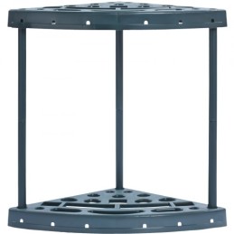 Garden Tool Organizer, 19 Slots, Yard Tool Tower Rack for Garage Organization and Storage, Hold Long-Handled