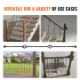 Trappetal Metal Balusters, 44 '' X 1/2 "Galvaniseret stål