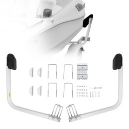 Boat Trailer Guide, 0,7 m Justerbar design Kort køje guide-ons, 2 stk.
