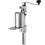 Manual Can Opener, Commercial Table Opener for Large Cans, Heavy Duty Can Opener with Base, Adjustable Height Industrial Jar Ope